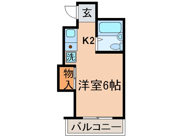 ヴィラ鈴木の物件間取画像